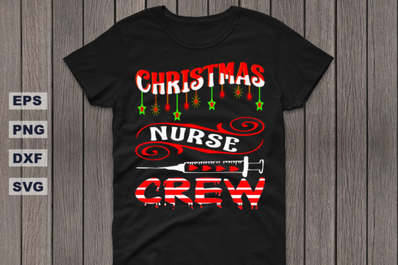 Christmas Nurse Crew: A Festive and Professional Embroidery Design
