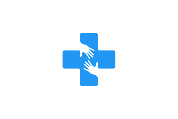 Cross Hand Medical Health Care Logo Review