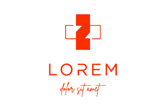 Initial Z Medical Cross Logo: A Versatile Design