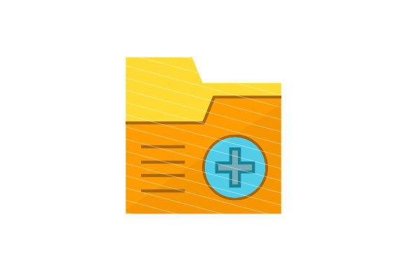 Medical Folder and File Icon: A Versatile Design