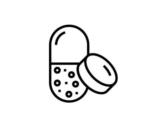 Medical Pill: A Clean, Professional Icon for Embroidery