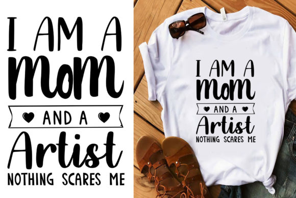 Review: I Am a Mom and an Artist Typography
