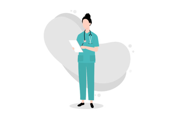The Character of a Nurse: A Heartfelt Embroidery Design